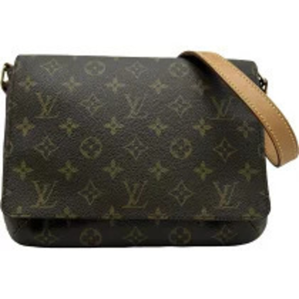 Louis Vuitton Musette Tango Short Brown Monogram Shoulder Bag